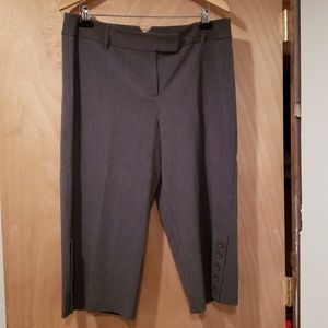 Ann Taylor Loft cropped capri dress pants